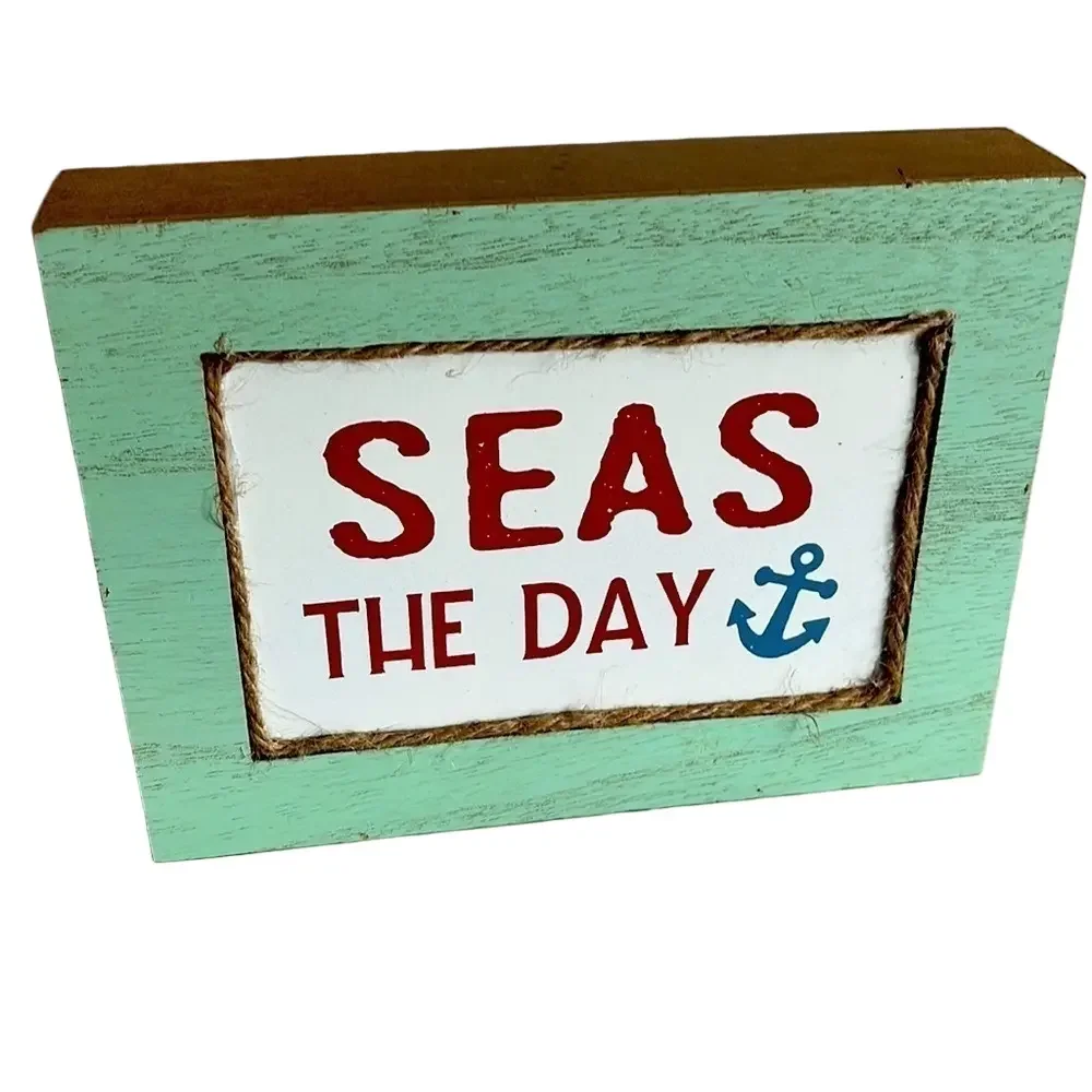 Seas the Day Beachy home decor table top
